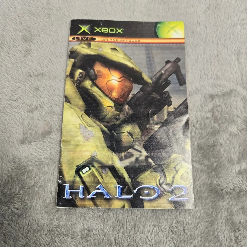 Halo 2 Original Xbox Instruction Manual Only Bungie Microsoft X10-59225